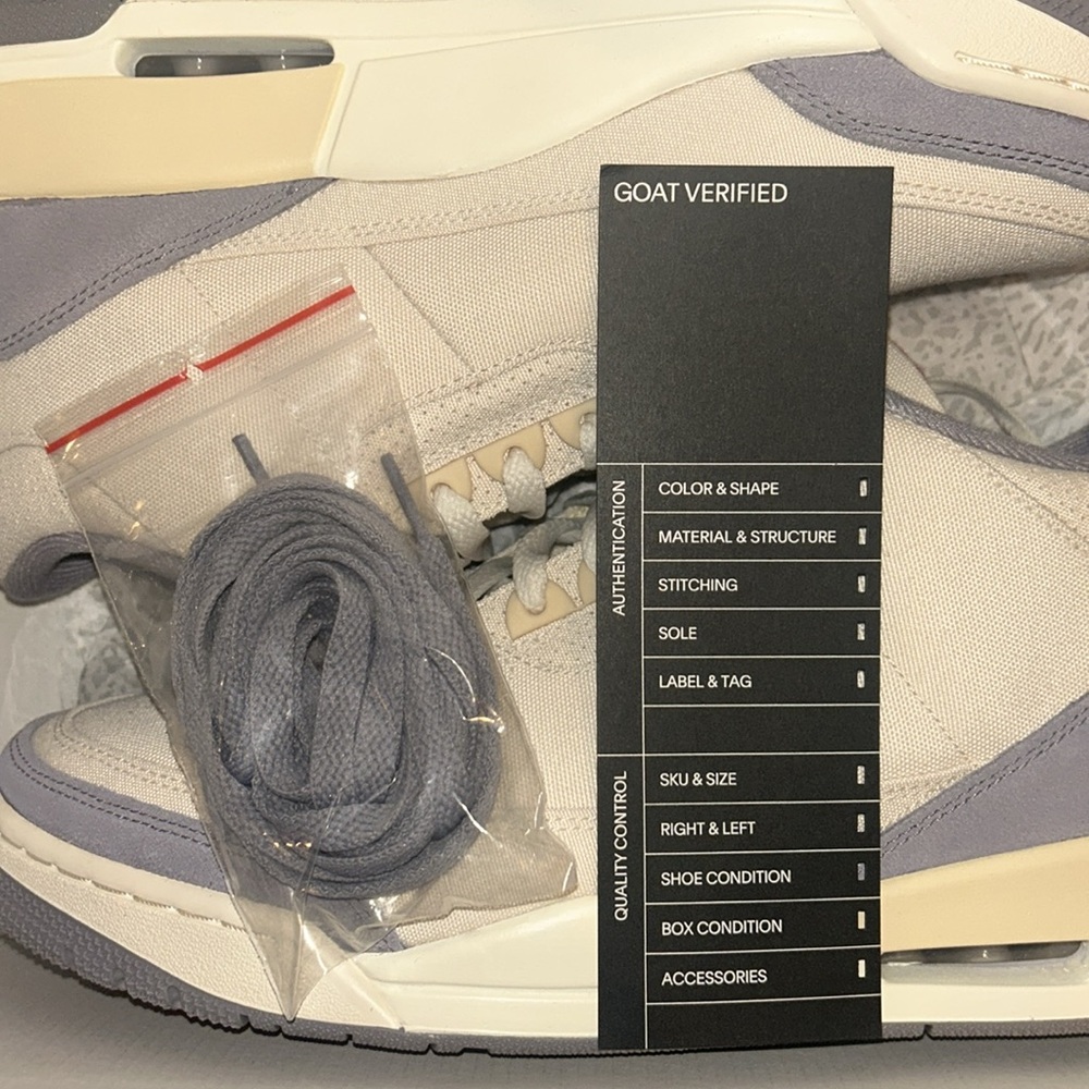 Air Jordan 3 retro ‘Muslin’ - Picture 4 of 8